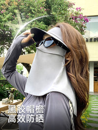 Women's Full Face Neck Cover Sun Protection Mask with UV Protection for Summer