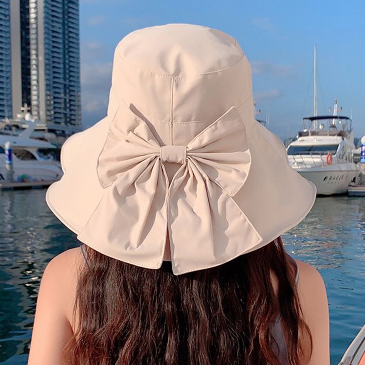 Women's UV Protection Sun Hat with Wide Brim and Windproof Lanyard for Summer Outdoor Activities