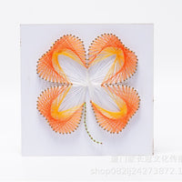 Four-Leaf Clover String Art Kit DIY Craft for Kids & Adults