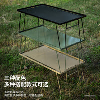 Portable Outdoor Folding Camping Picnic Table with Storage Bag