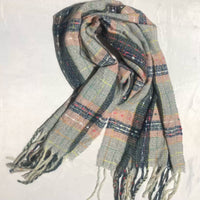 Oversized Faux Cashmere Scarf Shawl for Autumn Winter
