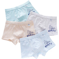 Boys' Cotton Boxer Briefs Underwear for Toddlers, Kids, and Teens