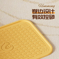Foldable Cat Litter Mat Anti-Tracking Pad for Litter Box