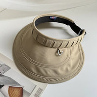 2026 New Summer Outdoor Roll-up Sun Visor Hat for Women, Wide Brim UV Protection