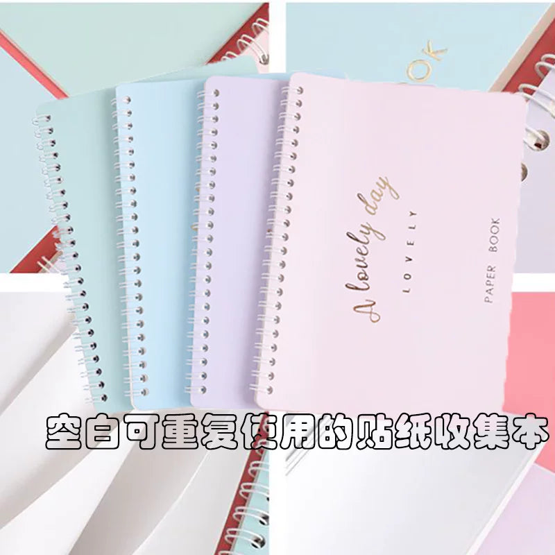 A5 Double-Sided Release Paper Notebook for Washi Tape Collection and Crafting
