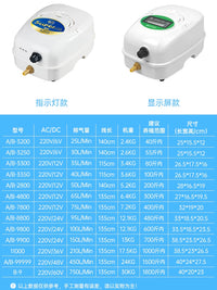 Rechargeable AC/DC Dual-Use Aerator Pump for Fishing and Fish Farming