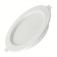 LED Recessed Downlight Round Ceiling Light Thin Panel Lamp for Home Office