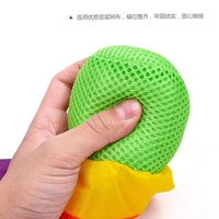 Meteor Ball Sensory Training Toy for Kids, Ribbon Soft Throwing Sandbag for Outdoor Play