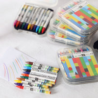Dollhouse Miniature Boxed 12-Color Crayons for OB11 Dolls