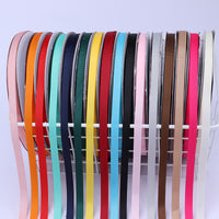 1cm High-Density Ribbed Ribbon for DIY Crafts, Gift Wrapping, and Apparel Trim