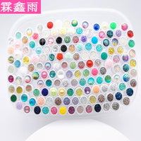 Disposable Crystal Eyelash Brushes with Portable Diamond Design, Multi-color Options