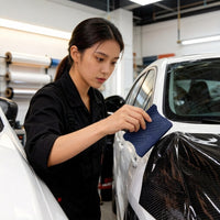 Carbon Fiber Vinyl Wrap Squeegee Tool for Car Film Application