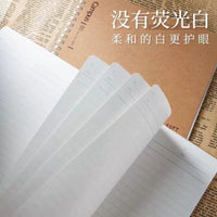 KOKUYO Campus Kraft Paper Soft Coil Notebook B5/A5 Grid Lined Journal