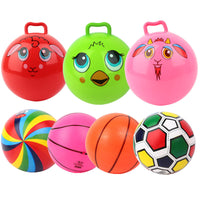 Inflatable Sensory Training Ball for Kids - Watermelon, Soccer, or Earth Map Designs