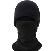 Winter Fleece Hat and Neck Warmer Set for Outdoor Activities
