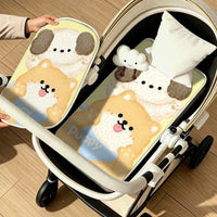 Pet Cooling Mat for Strollers and Beds - Tencel Summer Pad for Dogs and Cats