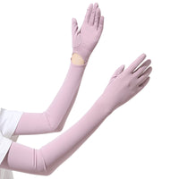 Long UV Protection Cooling Arm Sleeves for Outdoor Activities