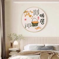Large Grid 4-Strand Pre-sorted Cross Stitch Kit for Living Room Decor