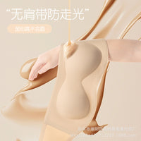 Strapless Silicone Gel Non-Slip Push-Up Bra for Women