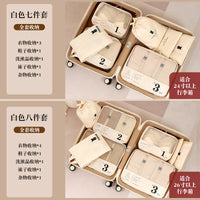 Travel Storage Bags for Luggage, Clothes, Underwear, Shoes - Organizer Pouches for Trips & Business Travel