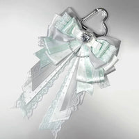Ins-Style Ribbon Bowknot Pendant for Light Stick Decor, Ita Bag Charm, DIY Hair Accessory