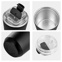 Mini Portable Double-Layer Vacuum Insulated Stainless Steel Coffee Cup