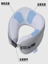 Bansyin Memory Foam U-Shaped Neck Pillow for Travel and Sleep