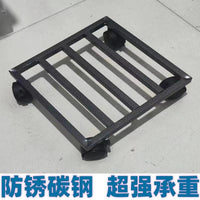 Mobile Plant Caddy with Wheels, Heavy Duty Rectangular Rolling Plant Stand for Pots, Water Dispensers, and Appliances
