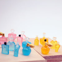 Dollhouse Miniature Perfume Bottle Set for OB11 Dolls, Pretend Play Accessories
