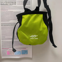 Rock Climbing Chalk Bag with Adjustable Waist Belt for Weightlifting and Bouldering