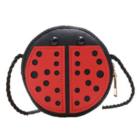 Kids' Cartoon Ladybug Shoulder Bag - Mini Coin Purse & Fashion Accessory