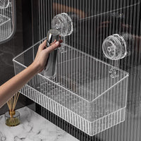 No-Drill Wall-Mounted Bathroom Shelf for Toilet Vanity Storage