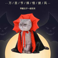 Pet Halloween Christmas Cape for Cats and Dogs, Magic Cloak Costume