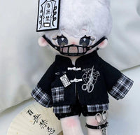 20cm Doll Clothes Republican Era Chinese Style Outfit for Cotton Dolls