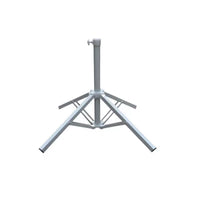 Foldable Outdoor Beach Umbrella Base Stand with Four-Legged Iron Support