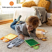 Sensory Felt Animal Mat for Autism & Kids' Tactile Play