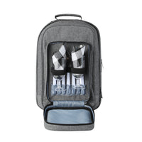 Outdoor Picnic Backpack Cooler Bag, Large Capacity Insulated Leakproof for Camping