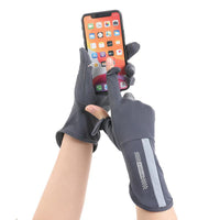 Women's Thin Ice Silk Sun Protection Gloves for Driving Cycling Touchscreen Compatible