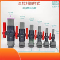 Drum Faucet for 200L Oil Drums, UPVC Plastic Dispensing Valve for Liquids