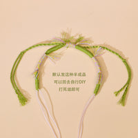 DIY Hand-Woven Bracelet Kit with Crystal Beads, New Chinese Tibetan Style