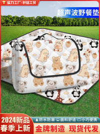 Ultrasonic Waterproof Picnic Blanket for Camping & Outdoor Beach Mat