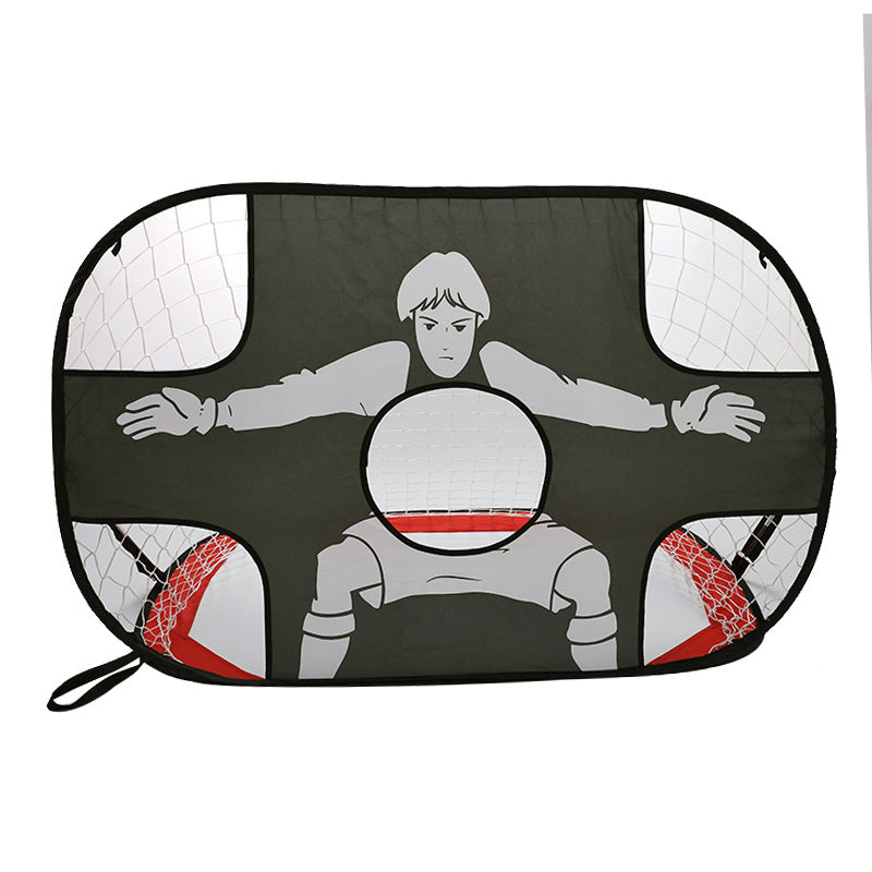 Portable Kids' Soccer Goal, Foldable Mini Football Net for Outdoor Play