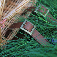 Handwoven Wicker Bicycle Basket for Front Handlebar - Storage for Toys, Snacks, and Essentials