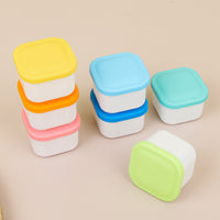 Baby Food Freezer Tray with Lid, Silicone Sauce Container for Purees, Seasonings, and Spices