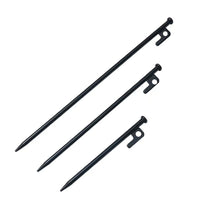 Heavy Duty Outdoor Tent Stakes, 9mm Diameter Windproof Ground Pegs for Canopies and Tents