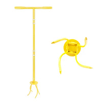 Garden Lawn Aerator Tool, Heavy-Duty Soil Loosener for Outdoor Gardening