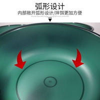 Non-Stick Fishing Bait Mixing Bowl Set with Large Kneading Basin and Bait Plate