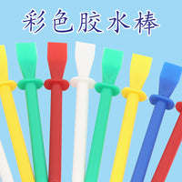 Flexible Plastic Palette Knife for Oil Painting, DIY Crafts, Leatherwork, and Adhesive Application