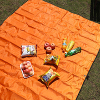 Waterproof Oxford Cloth Outdoor Camping Mat, Thickened Ground Tarp for Tent, Picnic, and Sunshade
