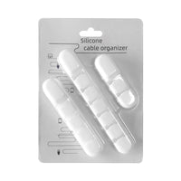 Desktop Cable Organizer Clips Set for Mouse, USB, and Charging Cords